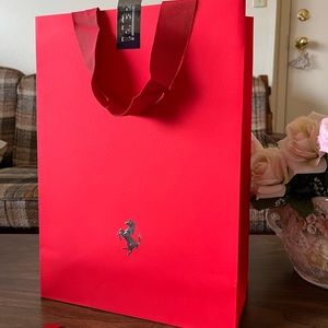 Polo Ferrari paper bag
